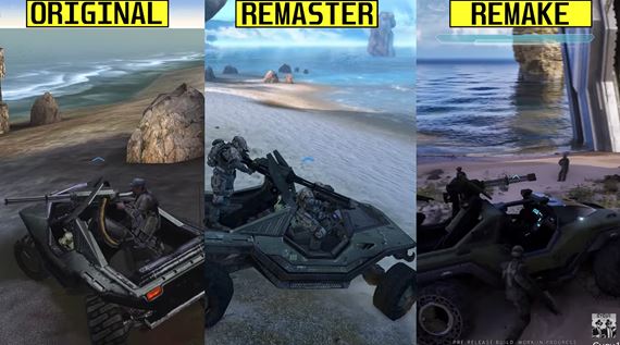 Porovnanie pôvodného Halo a Halo Campaign Evolved